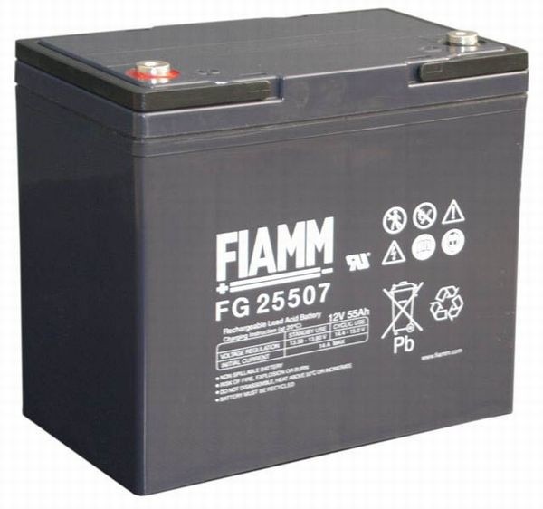 Аккумулятор FIAMM FG 25507 (12FGL55)